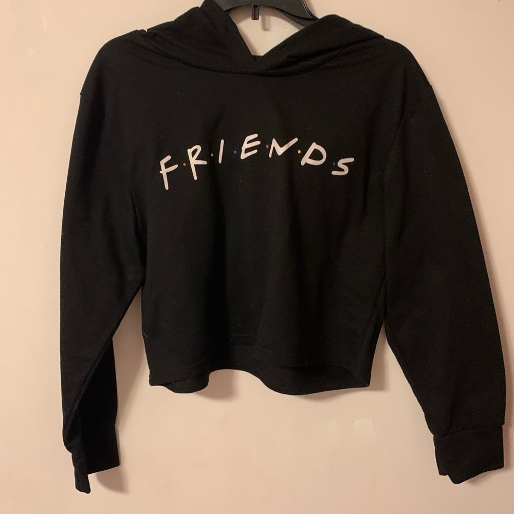 Friends cropped hoodie